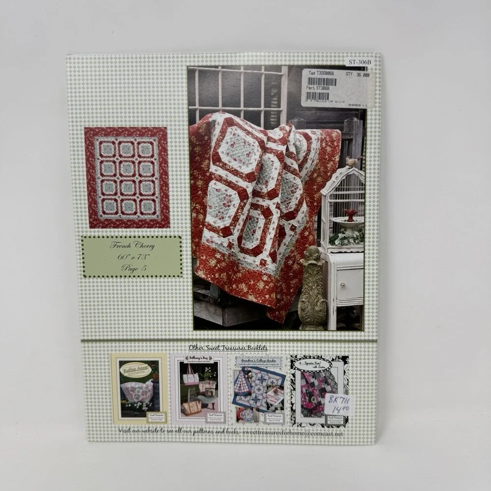 5 Fabulous lap Quilts 1st In‎ The Fab 5 Series - Sweet Treasures Quilt Patterns
